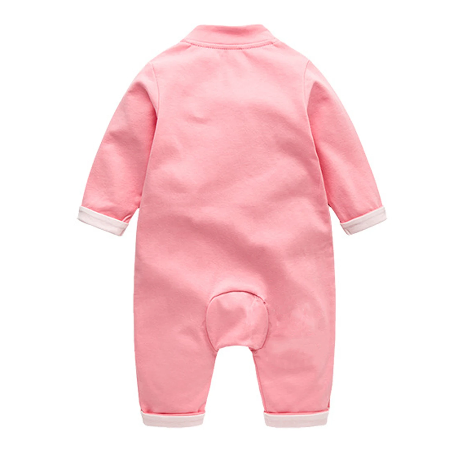 Mudkingdom Vintage Baby Boy Girl Romper Cotton Traditional Chinese New Year Long Sleeve Bodysuits for Kids Clothes Soft Jumpsuit