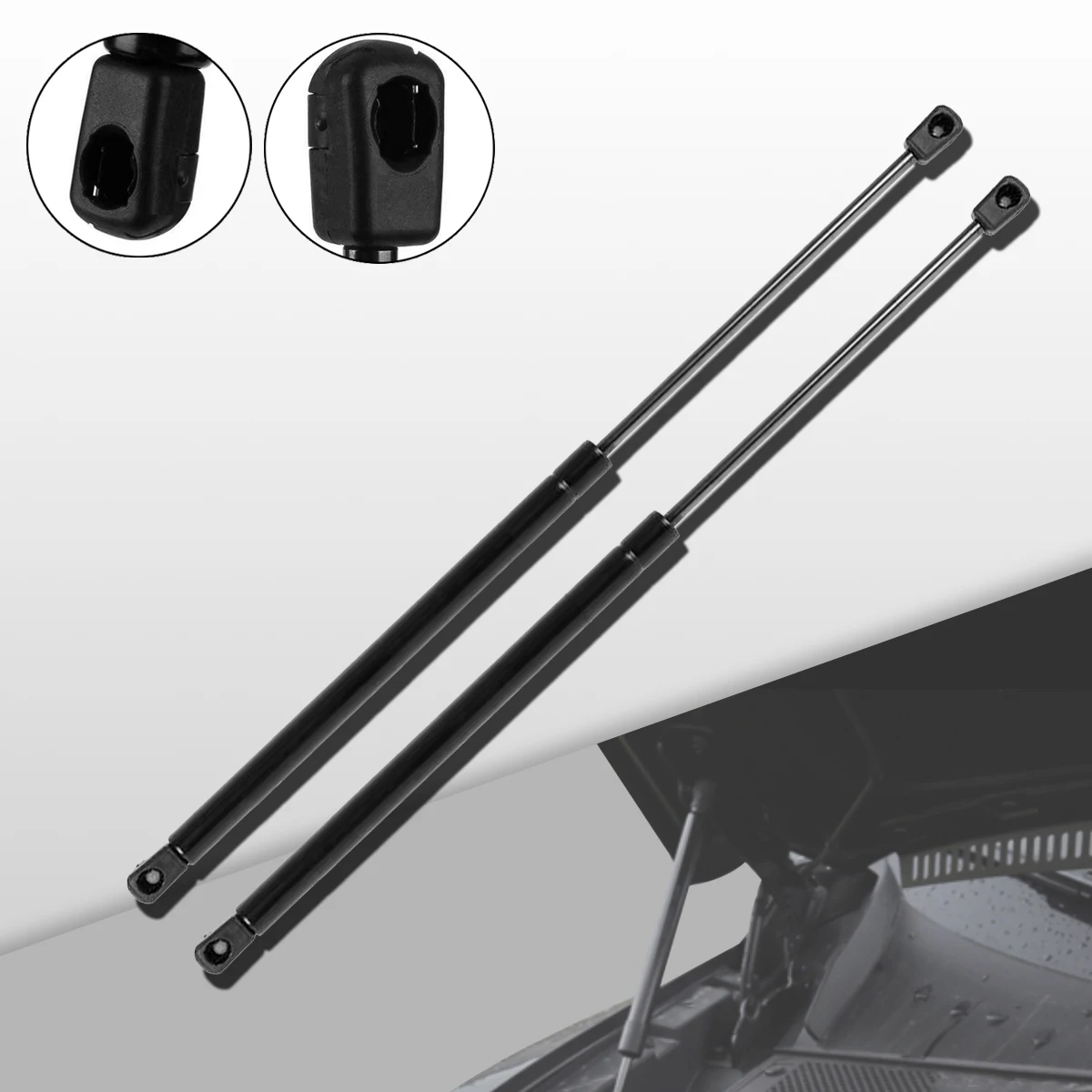 

2 PCS Tonneau Cover Top Truck Cap Universal Lift Support Spring Shocks Struts C1617796