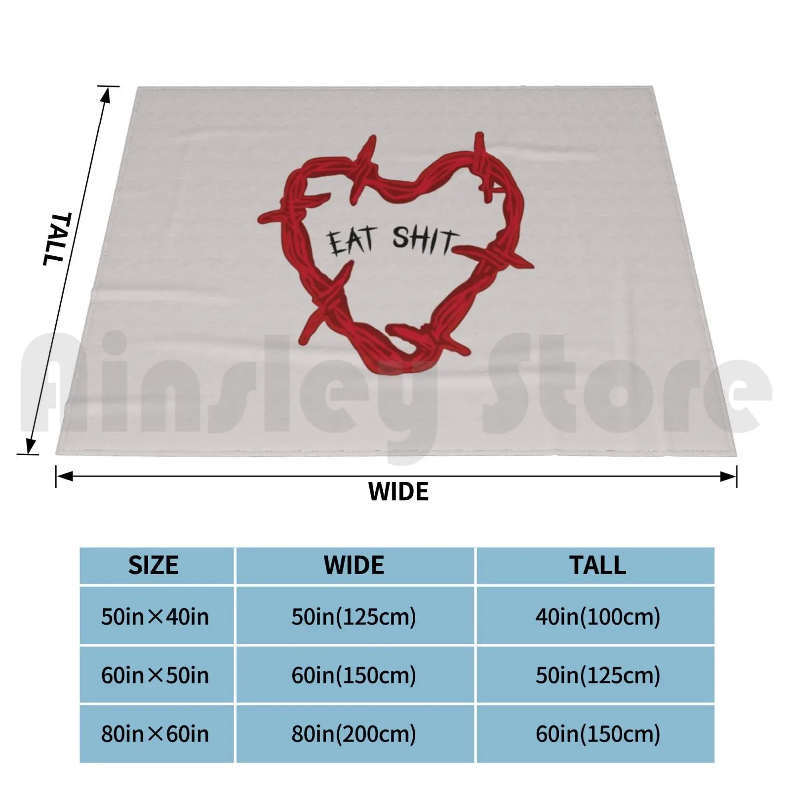 Prisoner Heart Blanket Fashion Custom Prisoner Miley Cyrus Pop Heart Exes Future Nostalgia Plastic Hearts