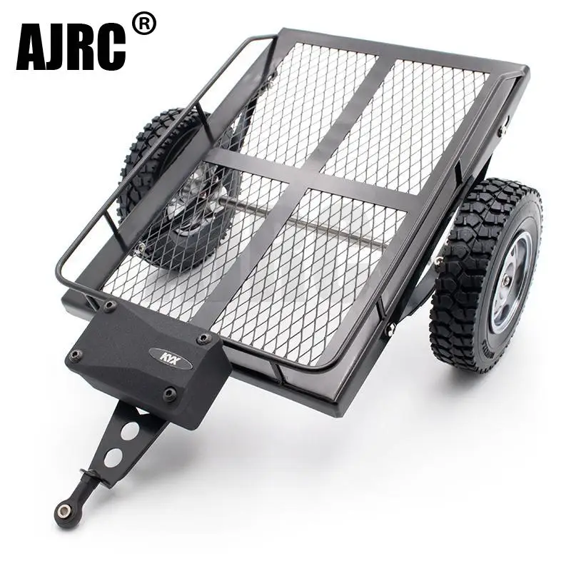 For Traxxas Trx-4 Trx-6 Axial D90 Scx10ii 90046  1/10 Simulation Remote Control Climbing Car Diy Kit Metal Small Trailer Bucket