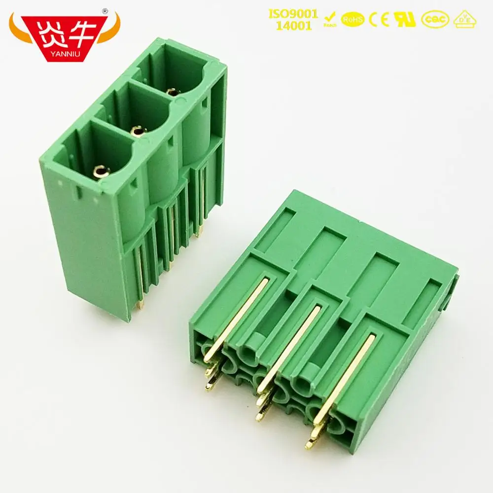 

50Pcs KF2EDGSV 10.16 2P ~ 12P PCB CONNECTOR PLUG-IN TERMINAL BlOCK 10.16mm 2PIN ~ 12PIN PCV 6 16 G1 PHOENIX CONTACT DEGSON