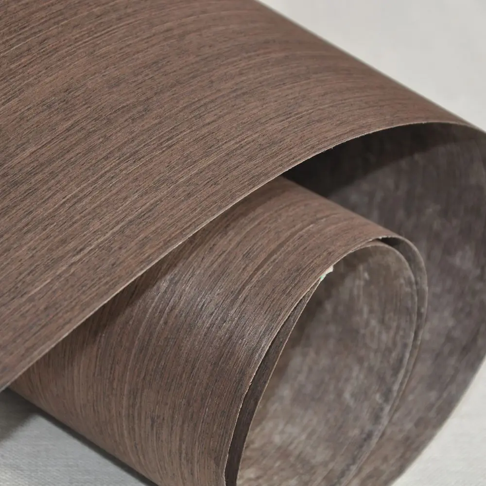 

GREENLAND Brown Wenge Engineered Wood Veneer with Fleece Backer 250x58 CM Wooden Tea set