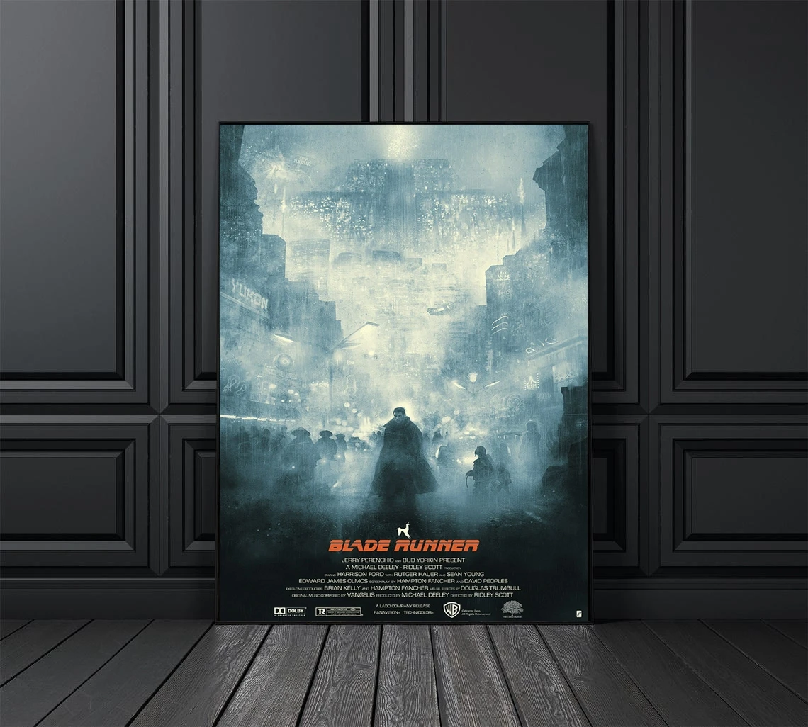 Blade Runner Movie Poster Home Wall Painting Decoration (No Frame)