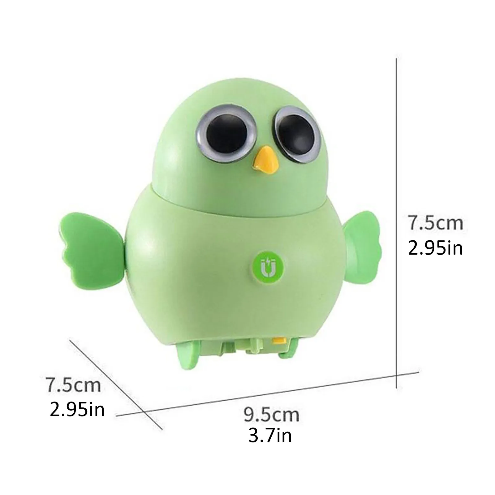 6pcs/set Magnetic Chicken Toys Cartoon Animal Team Toys Electronic Toys Electronic Pet Lovely Walking And Wiggly Chicken For Kid