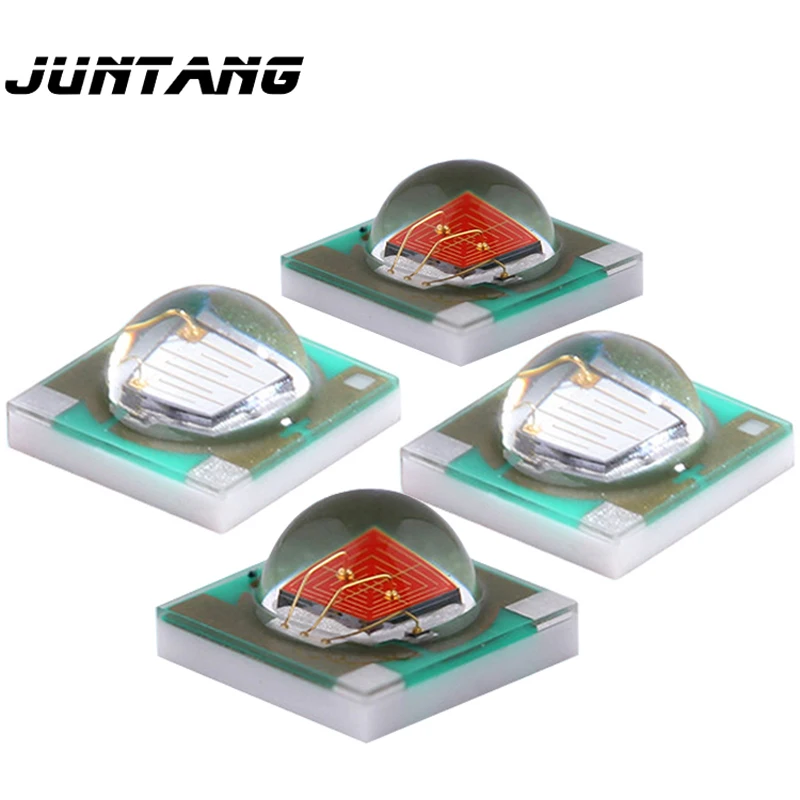 10szt wysokiej mocy 3W led XPE 3535 latarka reflektor LED koraliki do lampy czerwony zielony niebieski żółty biały podczerwień z PCB