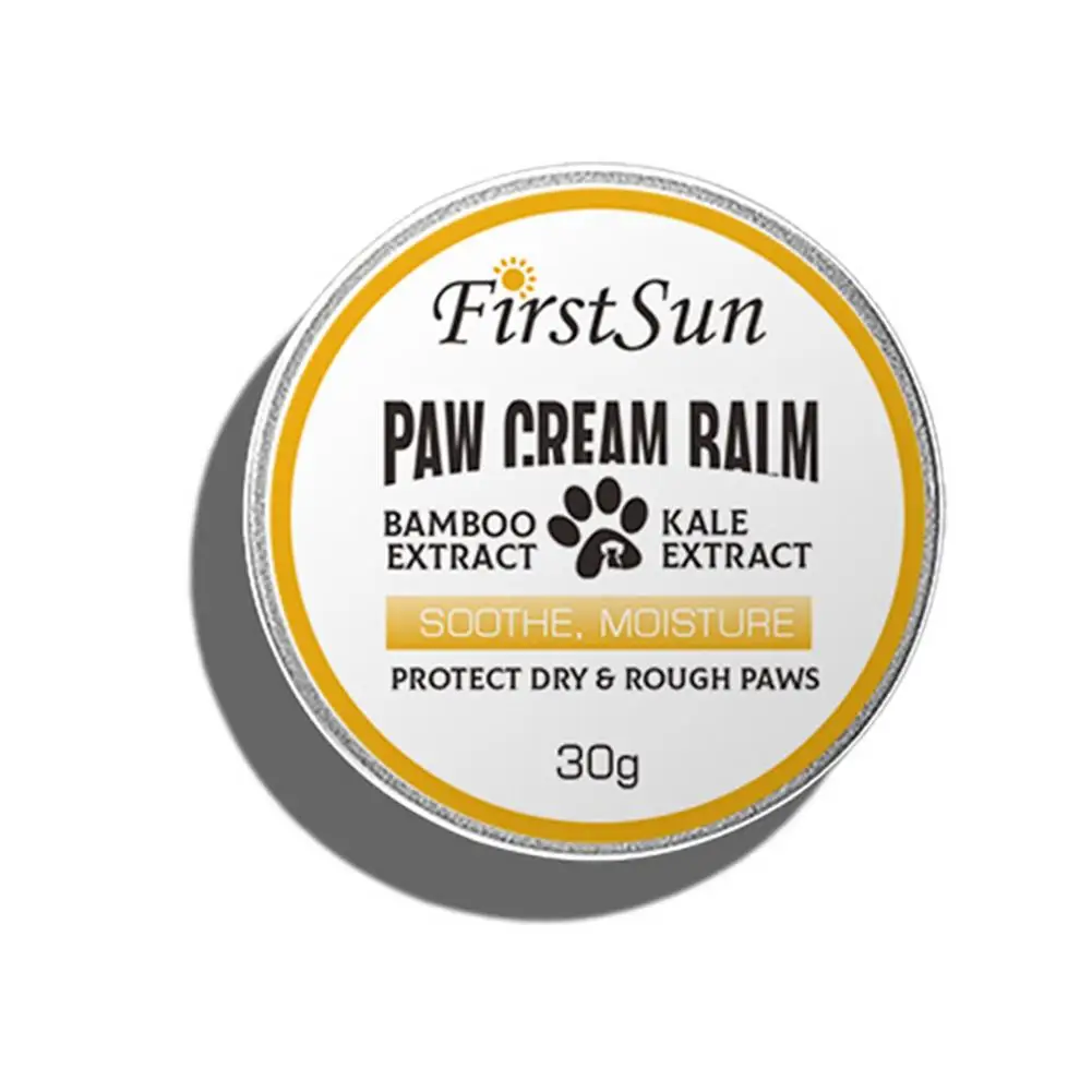 Paw Soother Dog Paw Balm Pet Pad Relief Soother Moisturizer Protection Wax All Weather Foot Butter Heals Repairs Heals Dry Cr