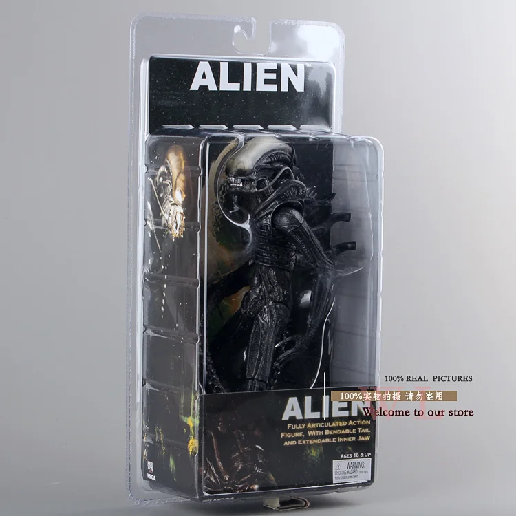 NECA Classic 1979 Alien ПВХ экшн-фигурка коллекционная игрушка 7 дюймов 18 см