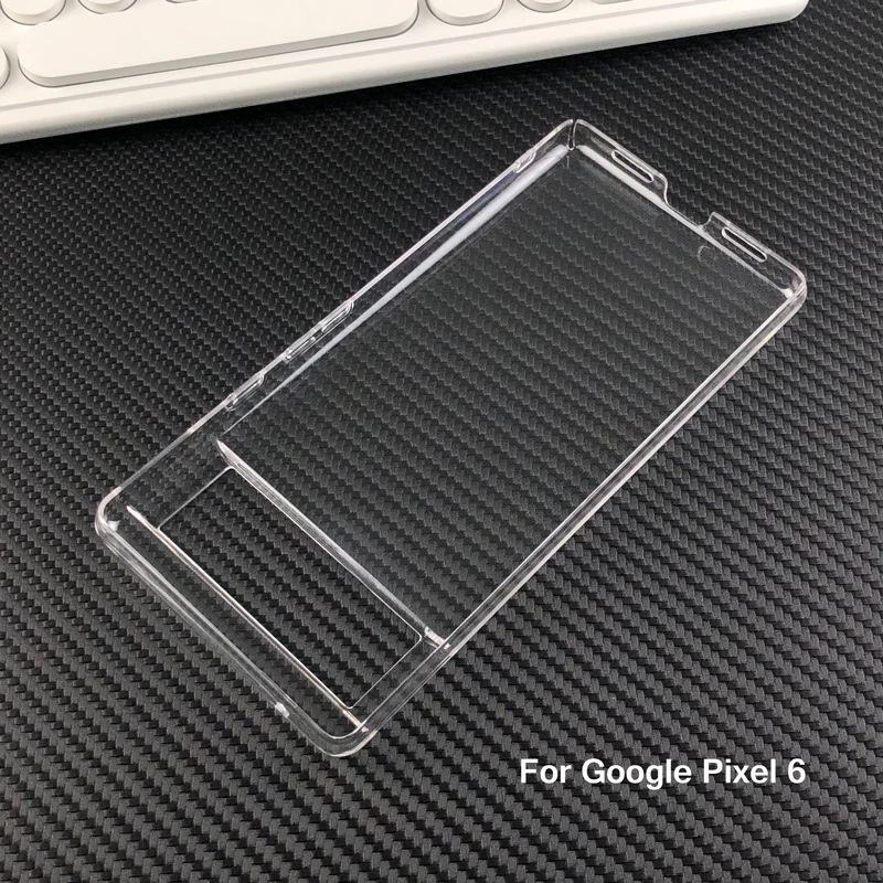 For Google Pixel 6 Pixel6 Pro 5G Hard PC Camera Protect Case Ultra Thin Clear Hard Plastic DIY Full Cover Protective Skin