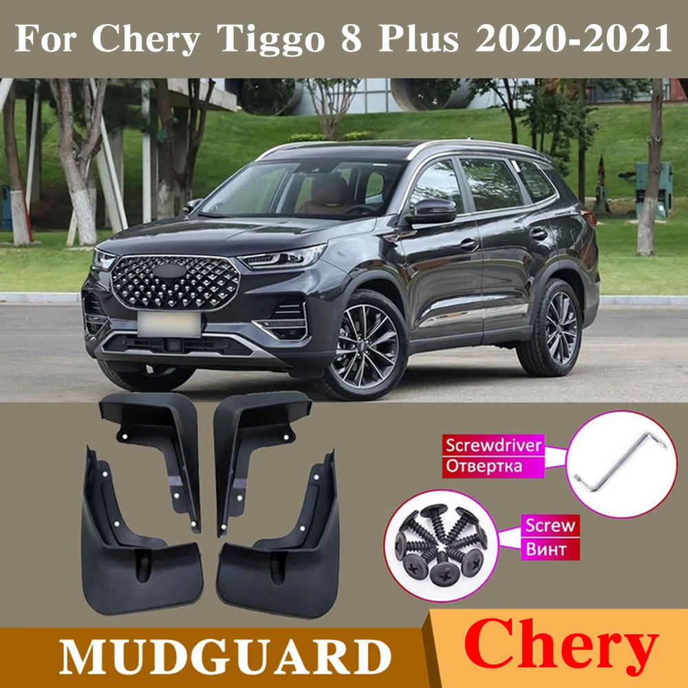 

Car Products Car Accessories Fender Mudguards Splash Guards Fender Mudflaps For Chery tiggo 8 plus 2020-2021 Car Fender