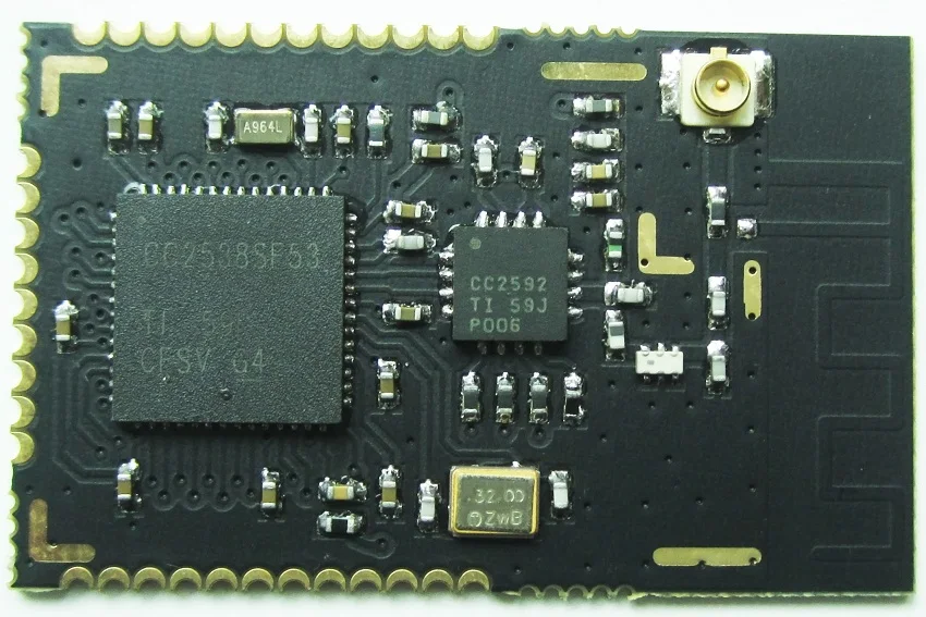 Módulo CC2538 CC2592 PA 2,4G compatible con ZIGBEE IPV6