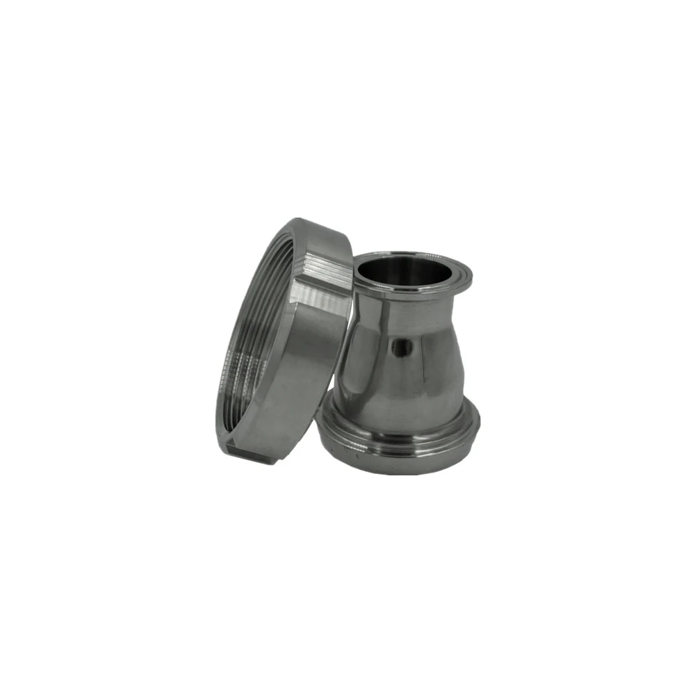 Imagem -06 - Tri Clamp Ferrule Redutor e Porca Din11851 Ss304 Aço Inoxidável Dn65 Tri Clover 15