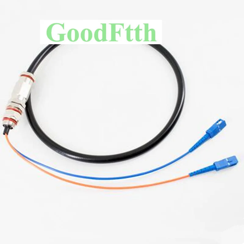 

Waterproof Pigtail SC/UPC Anti-bite SM 2 Cores PE Sheath GoodFtth 100m 150m 200m 250m 300m 350m 400m 450m 500m 600m