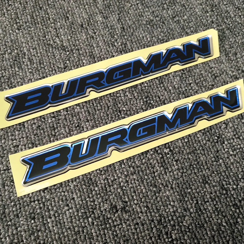 

Scooter Stickers For Suzuki Burgman 125 200 400 650 Emblem Badge Logo Decals Tank Pad Motorcycle 2018 2019 2020 2021