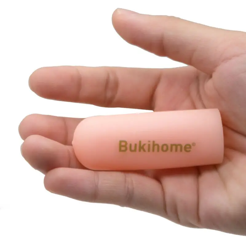 Bukihome-손가락 보호대, 2.3x6.7cm, 침대 슬리브 튜브, 엄지 커버, 옥수수 물집, 갈라진 통증 완화, D2740, 12 개