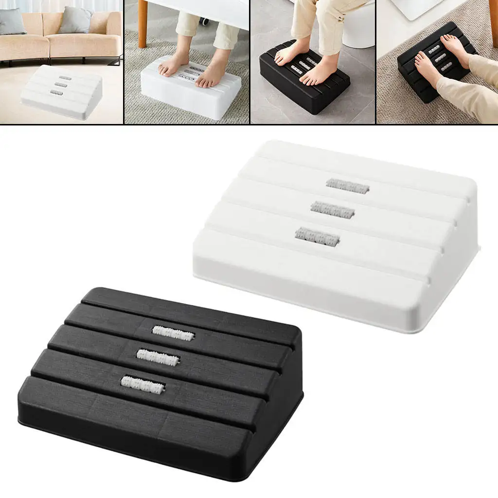 Portable Footrest under Desk Non-Skid Foot Rest Foot Pedal Relieve Knee Pain Relieve Foot Fatigue for Home Desk Airplane Travel