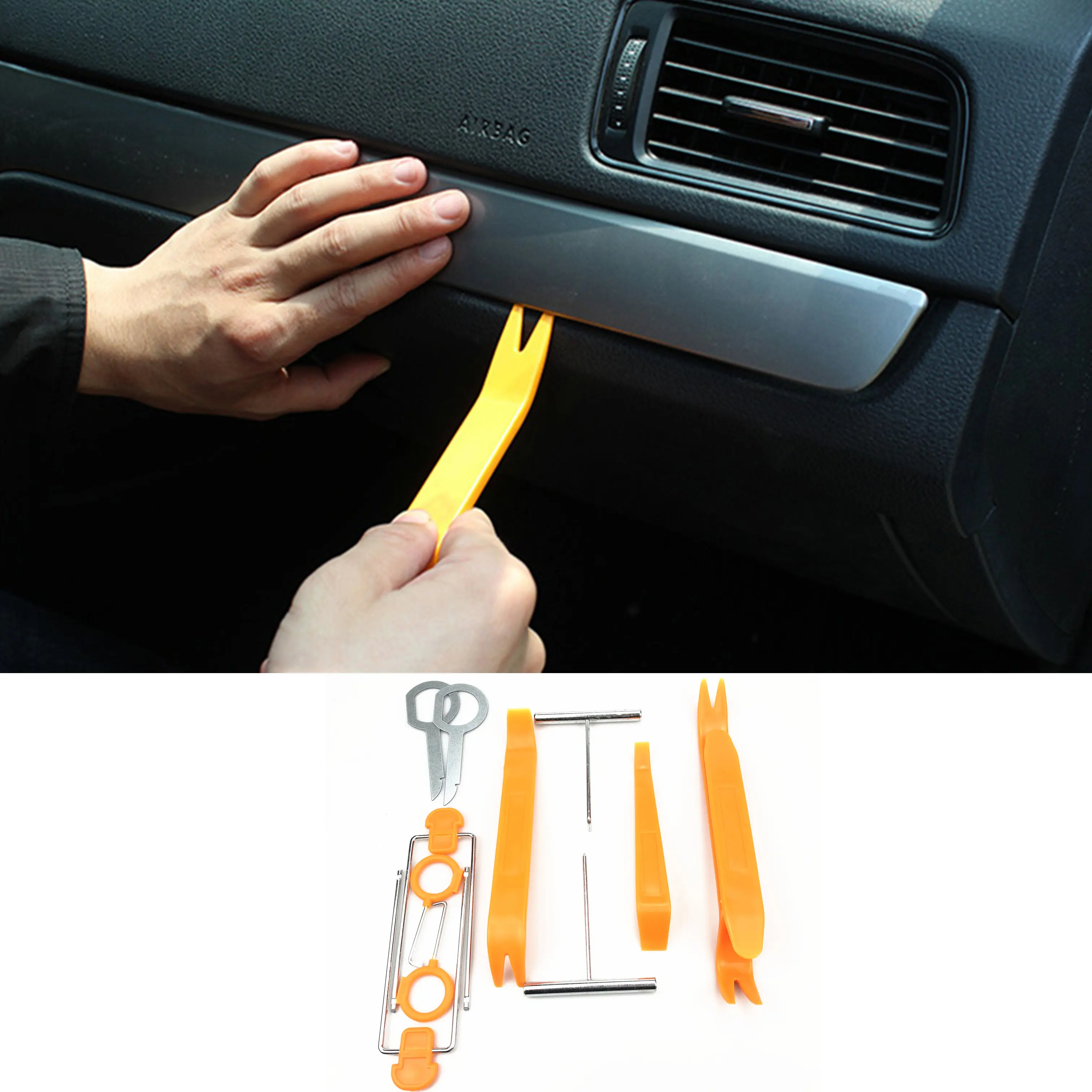 Car Accessories Removal Tool Kit  For GMC / Buick / Cadillac / Chevrolet / Holden / VAUXHALL / Opel / Tesla / Lincoln / Ford