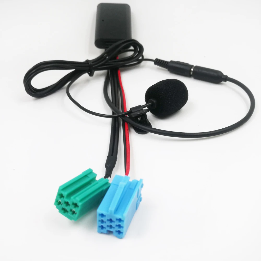 Biurlink Bluetooth Audio AUX Adapter Freisprechmikrofongerät für Renault Clio Megane 2-Update-Liste Radio – Detail 2