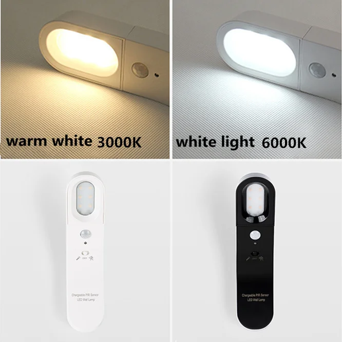 3 years warranty PIR Motion Sensor Ip65 Waterproof Dustproof Night light Flashlight garden Wall lamp Corridor Bedroom Smart home