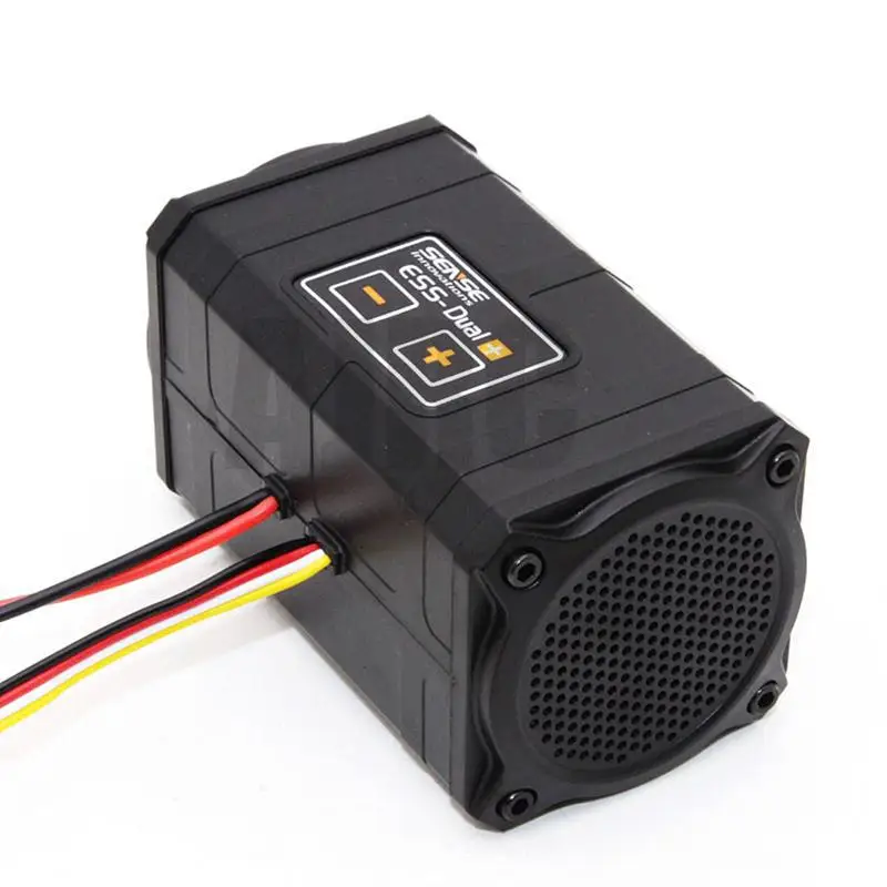 

Rc Car Sense Innovations Ess-dual 2 Speakers Engine Sound Module Simulator For Axial Scx10 Ii Wraith Traxxas Trx4