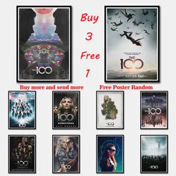 The 100 White Coated Paper Poster Clear Image Wall Stickers Home Decoration High Quality Prints Home Decor Frameless