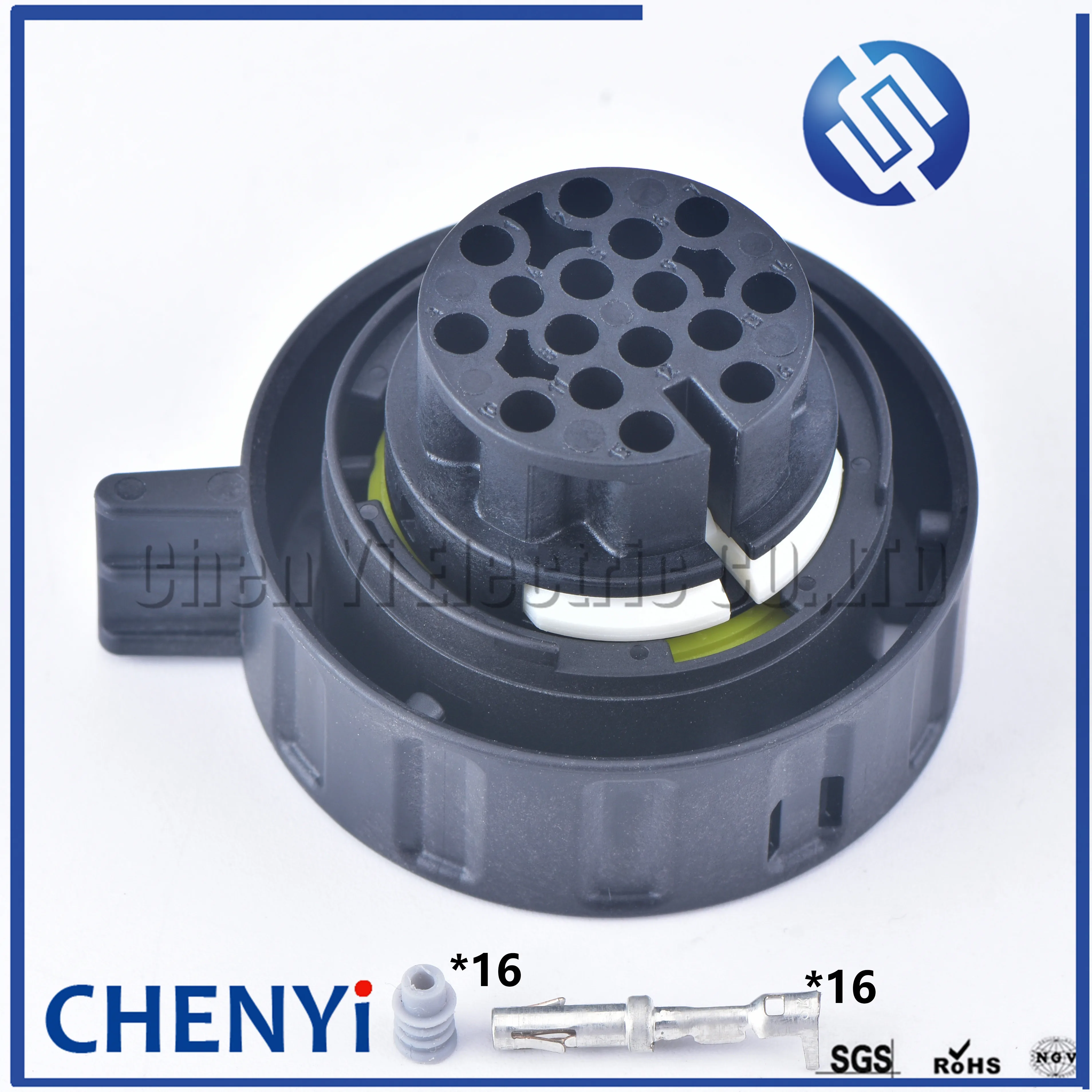 16 Pin Auto waterproof connector Transmission Gearbox Body Controller Connector computer plug 09430701 7503442-04 7 503 442-04