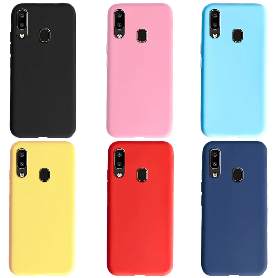Funda de teléfono para Samsung Galaxy A30 A 30, Funda trasera de silicona suave TPU para Samsung A30 A305 SM-A305F, Funda Capa, carcasa de parachoques