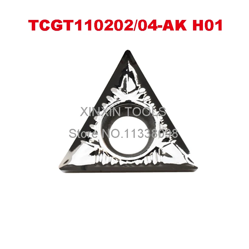 

Original TCGT110202-AK TCGT110204-AK H01 Carbide Inserts TCGT110202 TCGT110204 TCGT 110202 110204 for Aluminum Copper