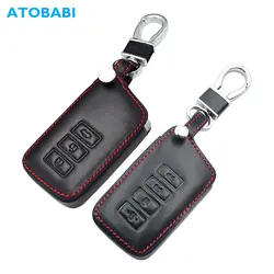 Leather Car Key Case For Lexus ES350 ES300h GS350 IS200T IS350 LX570 NX200 NX300 NX300h RC200t RX350 RX450h Remote Fob Cover Bag