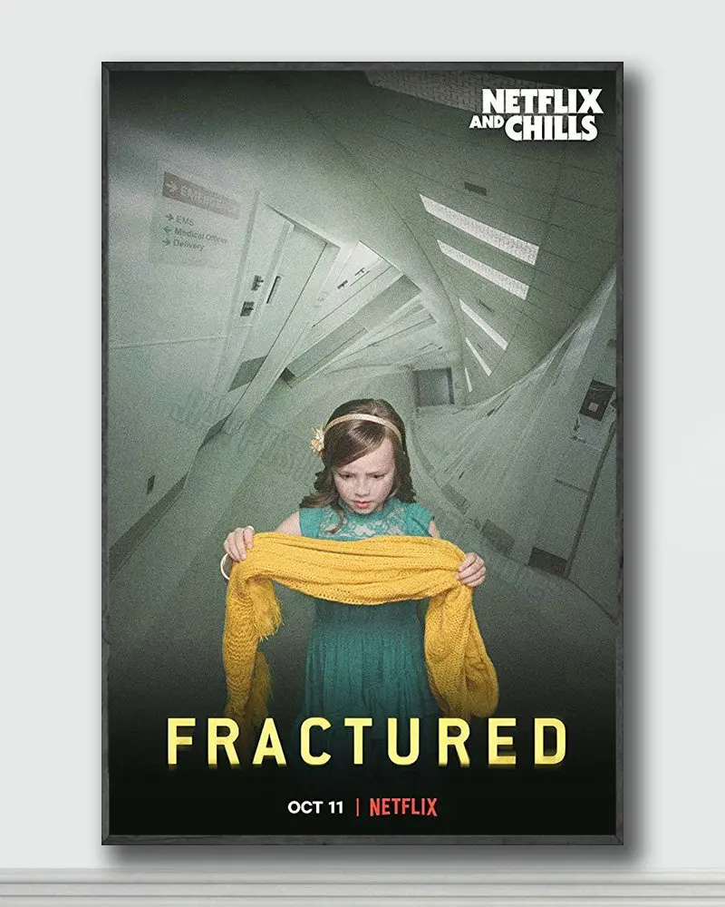 NJ285 Fractured Movie 2 Silk Posters and Prints wall art Art Poster Home Decor