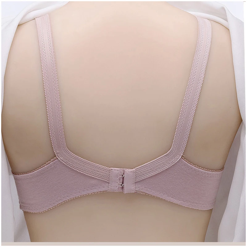 Sutiã push up sem jantes para mulheres, roupa interior confortável e sexy, algodão respirável forrado bralette c23