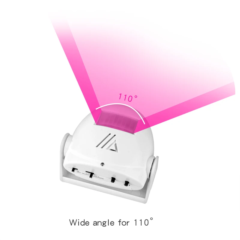 Nuovo sensore a infrarossi per il corpo umano campanello di benvenuto campanello con sensore di movimento PIR campanello a induzione larga a 110 angoli adatto per l'ingresso del negozio