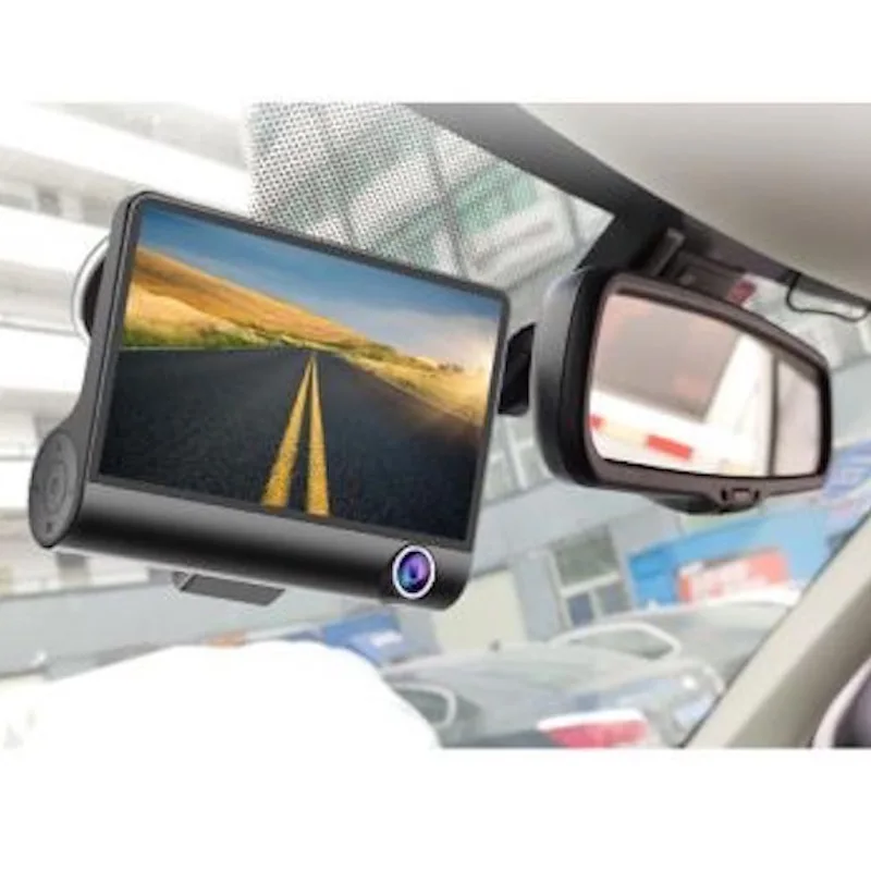 Fashion Goede Kwaliteit Auto Camera Met Gps Wifi Sd-kaart Auto Dvr Handleiding Voice Control 4G Dashcam Auto black Box Remote Tracking