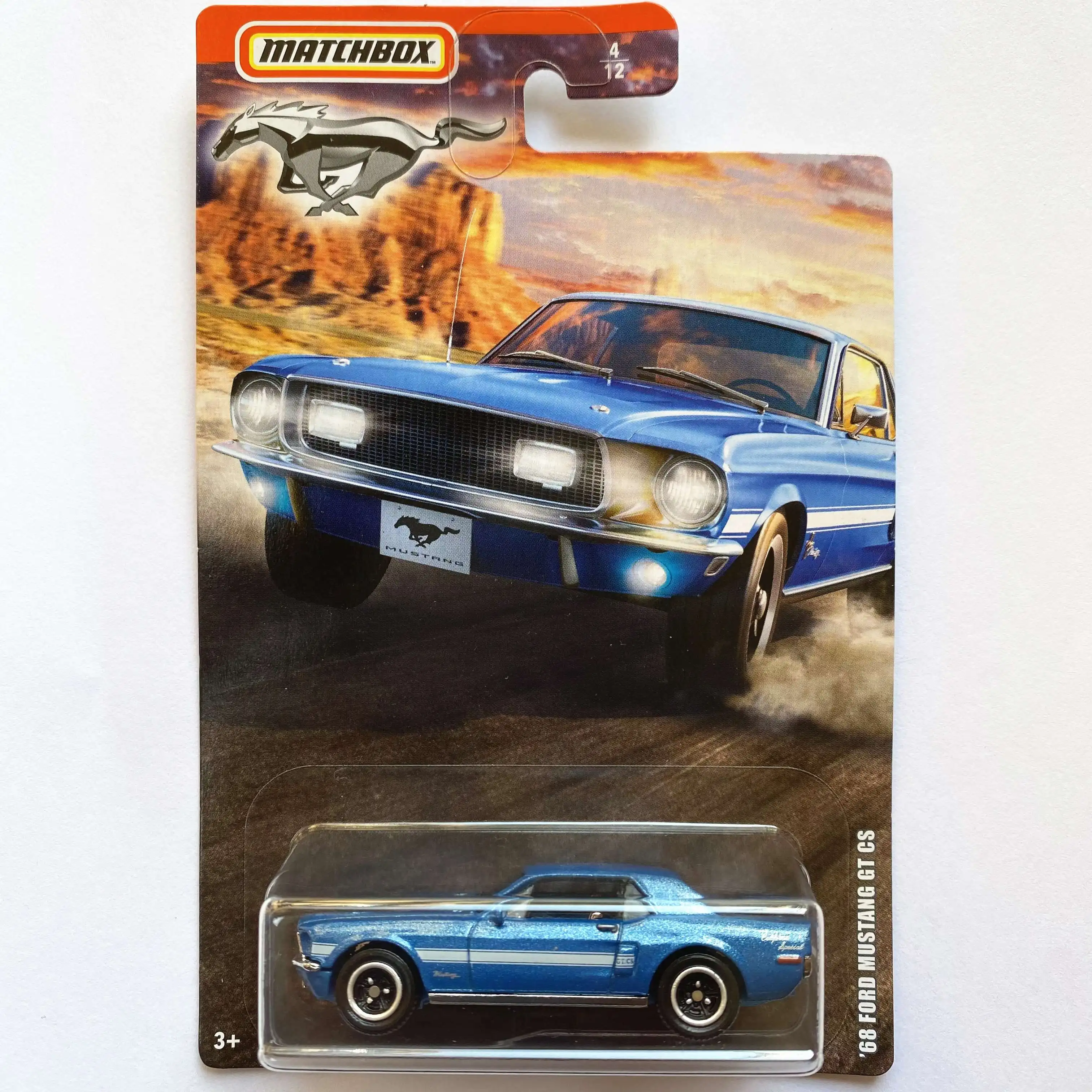 Matchbox 1:64  Ford Mustang GT coupe  GGF12 Collection die-cast alloy car model