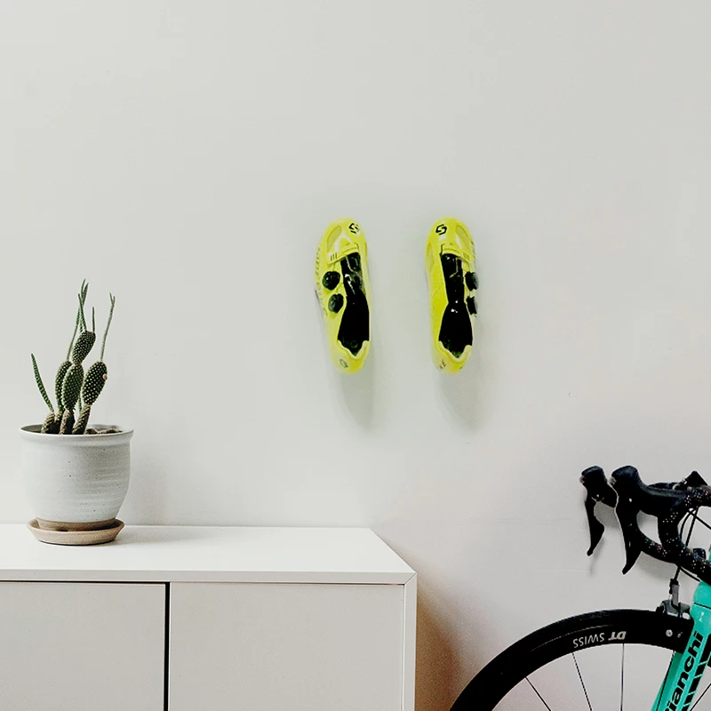 휴대용 사이클링 신발 마운트 벽걸이, 벽 후크 신발장, MTB 로드 바이크 SPD SM-PD22 KEO 페달 사이클링 신발 클리트