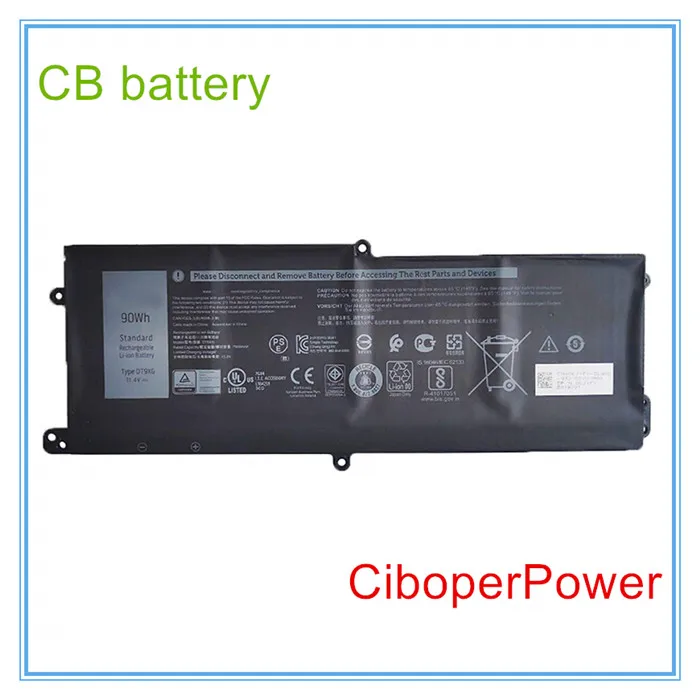 Original quality 11.4V 90Wh DT9XG Laptop Battery  Area-51m i9-9900K RTX 2080 ALWA51M Series 07PWXV