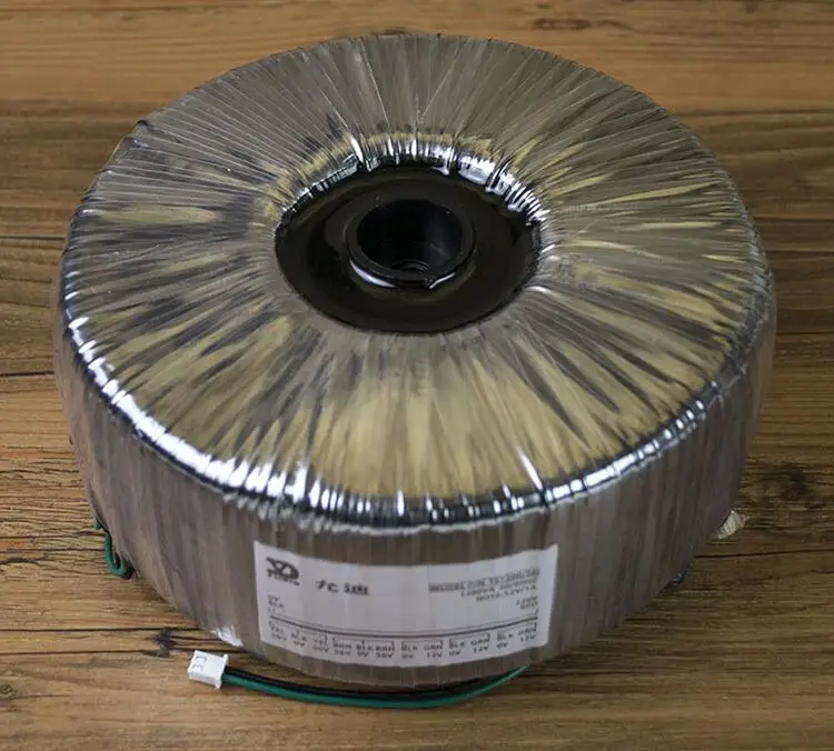 Transformador Toroidal de 1200W, transformador de alta potencia con cable de cobre puro de 220V a doble 56V + doble 56V, individual de 12V X 3