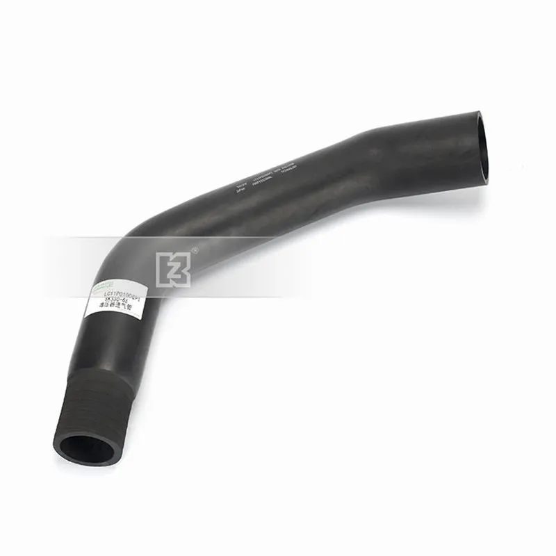 For excavator parts Kobelco SK330-6E turbocharger intake pipe Engine rubber intake pipe LC11P01006P1