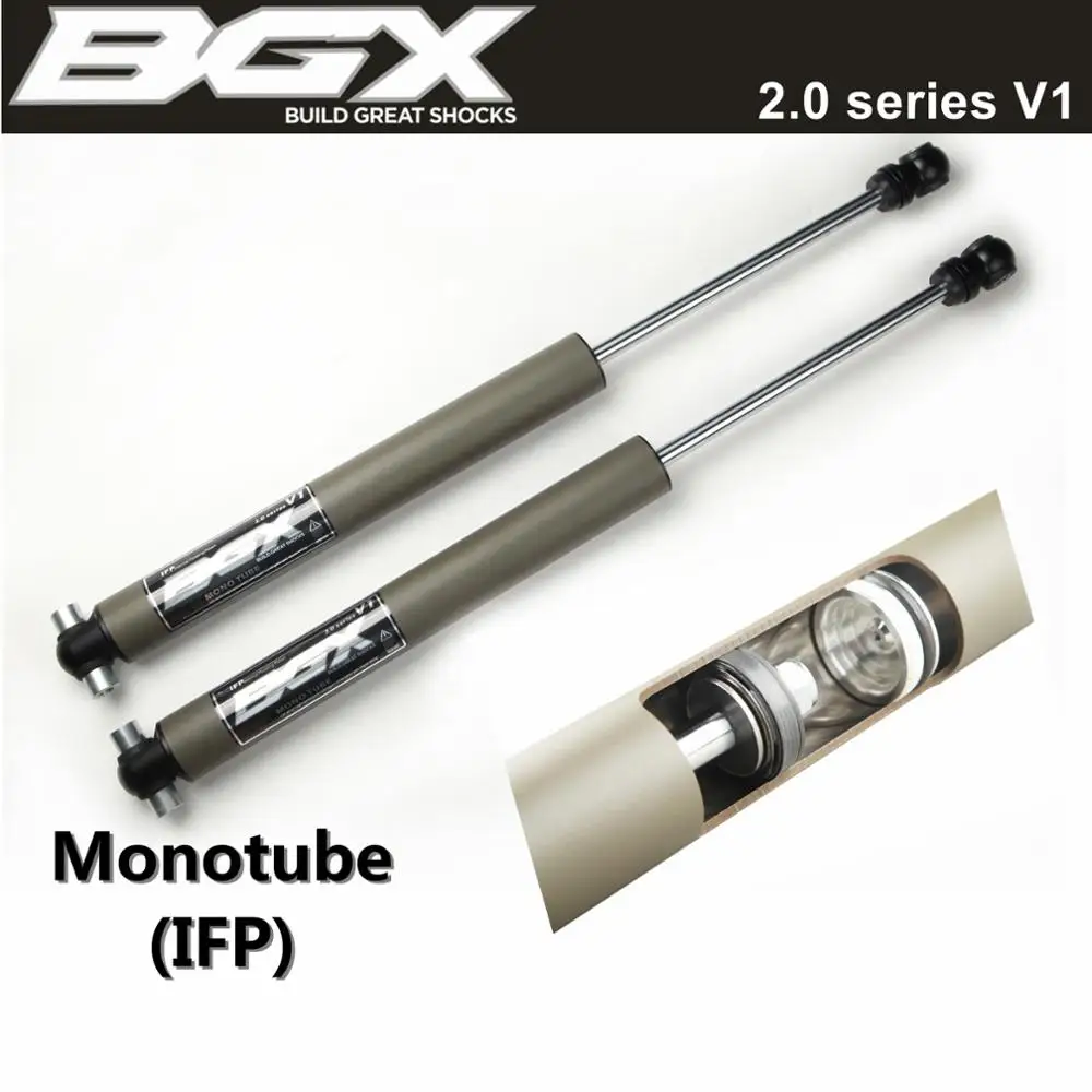 

BGX MonoTube /IFP 2.0 Series Front Shocks for 18-19 J-eep W-rangler JL 0-1.5" Lift