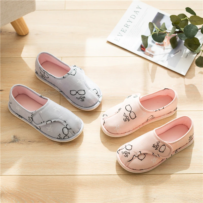 Spring Autumn New Cute Women  Comfort Slippers House Shoes For Indoor Outdoor Skid Proof Waterproof Girl Shoes