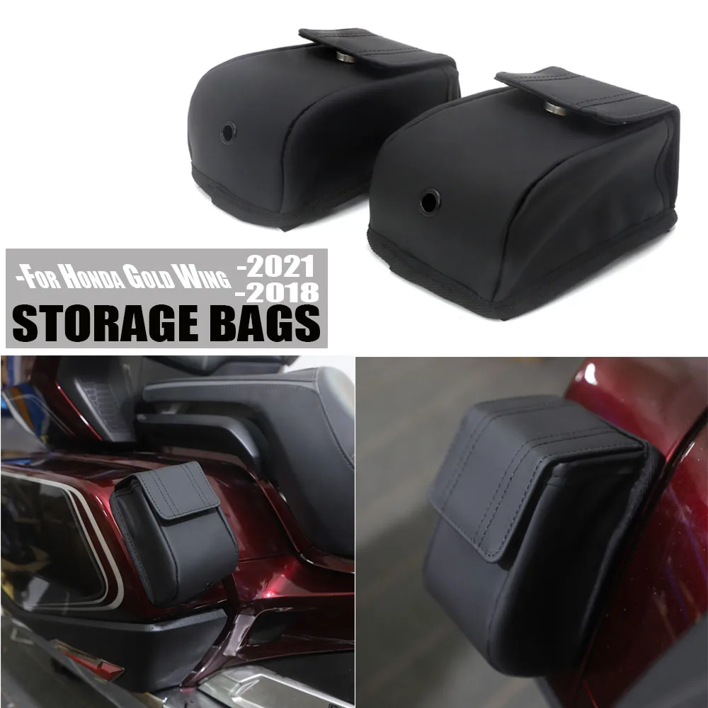 Gold Wing Motorcycle Trunk Luggage Cases Tool Bag Pouch Storage Bags Case For Honda Goldwing GL1500 GL1800 GL 1800 F6B 2018-2021