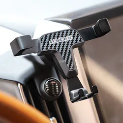 For Toyota Land Cruiser 200 FJ200 2016 2017 2018 2019 ABS Carbon Fiber Mobile Phone Clasp Bracket with Aromatherapy