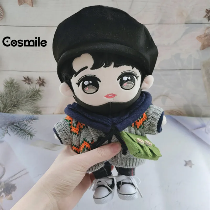 

Cosmile The Untamed star Xiao Zhan plush Doll Cotton with clothes Toy stuffed Creative Limited Cute cos Xmas Gift new C