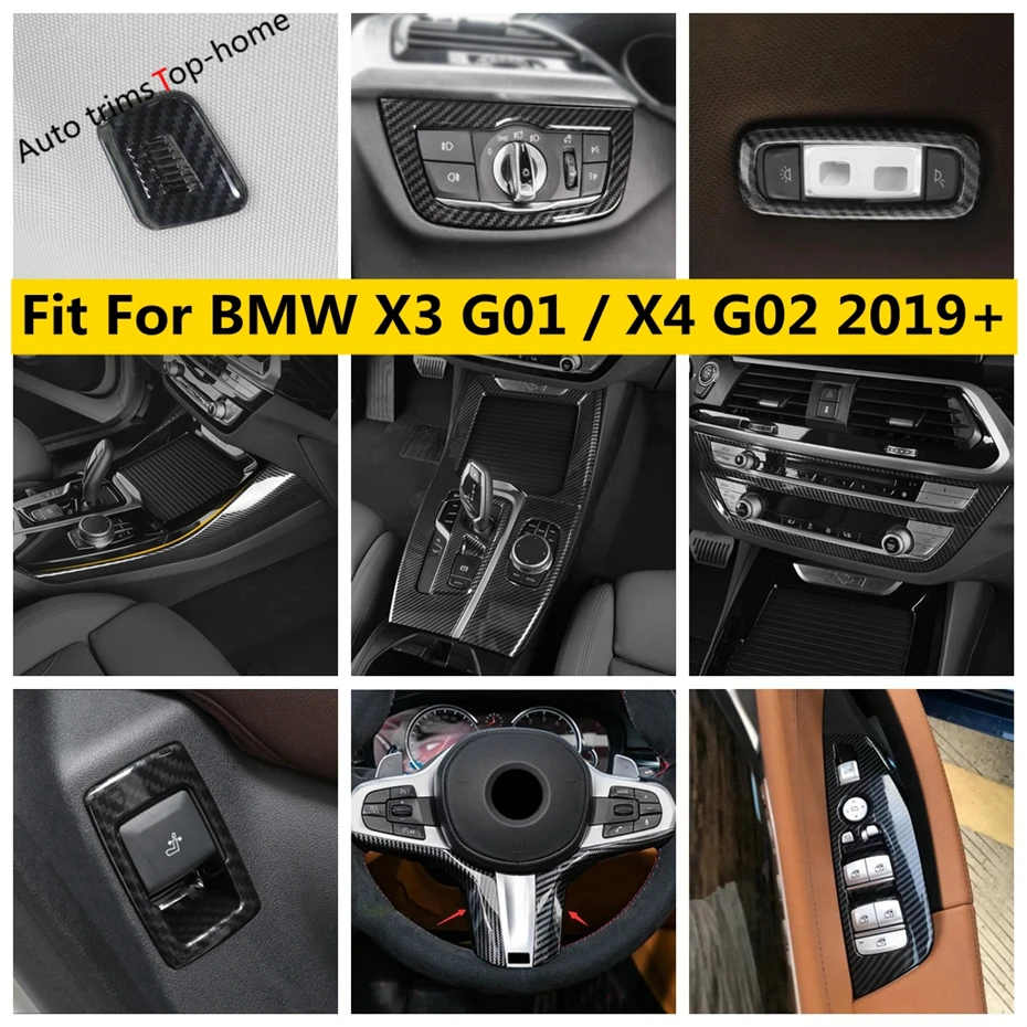 

Window Lift Button Air Vent AC Outlet Gear Shift Panel Cover Trim For BMW X3 G01 2018 - 2021 X4 G02 2019 - 2021 Car Accessories