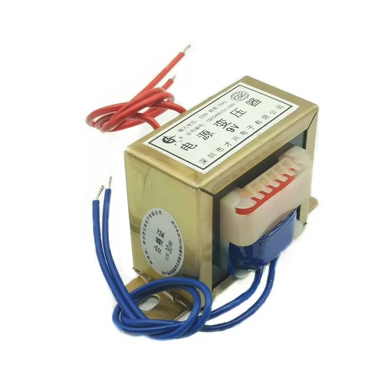 

EI66-30W Type transformer 220V to 9V 30W DB-30VA 3.3A AC transformer AC9V/3A