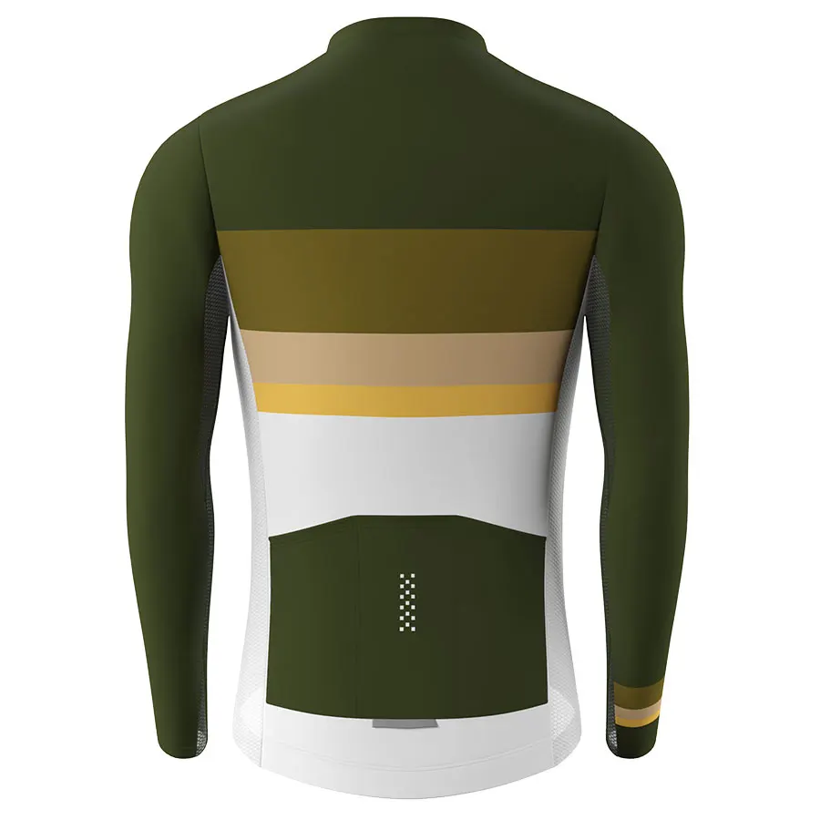 SOUKE Cycling MTB Long Sleeve Cycling Jersey with Proket Men's Road Bike Ciclismo Hombre Quick Dry