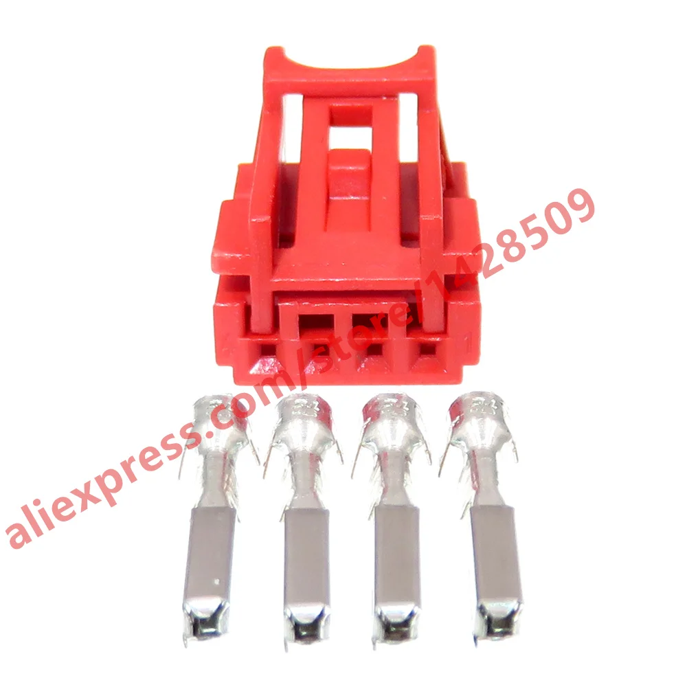 

1 Set 4 Pin Car Adjusting Door Atmosphere Light Connector 0.6 Series Auto 8K0973754B 1670988-3 Auto Rearview Mirror Cable Plug