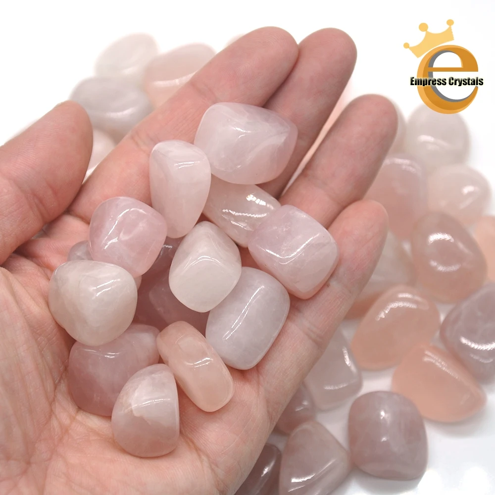 Natural Rose Quartz Crystal Tumbled Bulk Healing Mineral Specime Gemstones Gem Raw Aquarium Decoration Gift