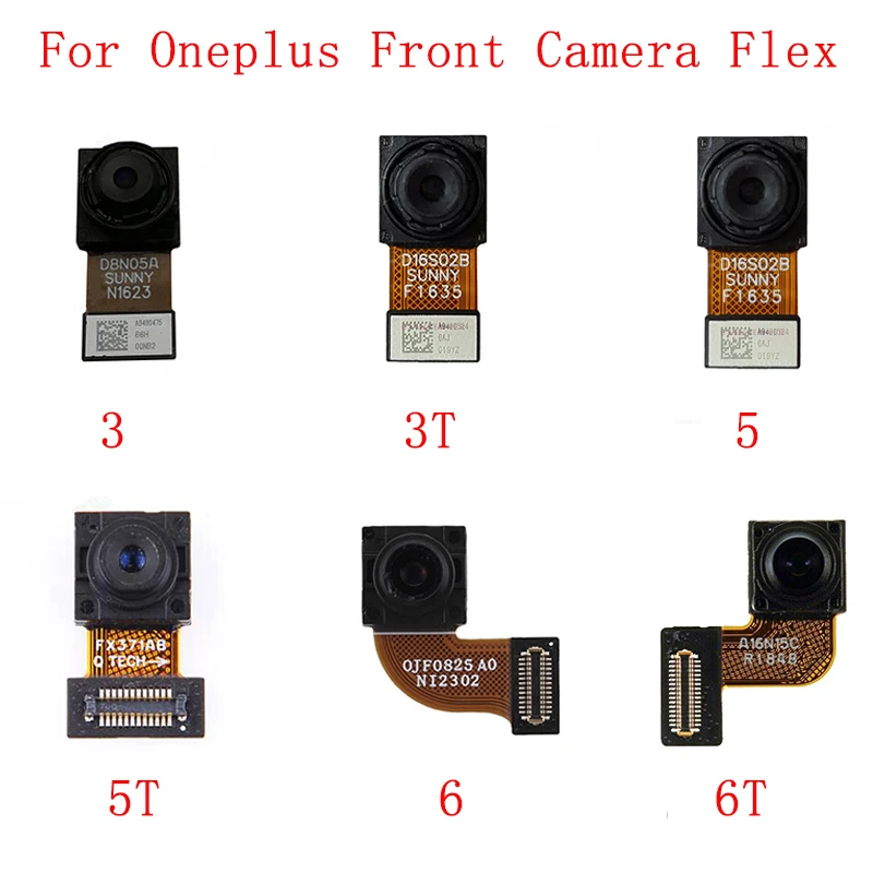 Front Facing Camera Module Flex Cable For Oneplus 3 3T 5 5T 6 6T Small Camera Flex Cable Spare Replacement Repair Parts