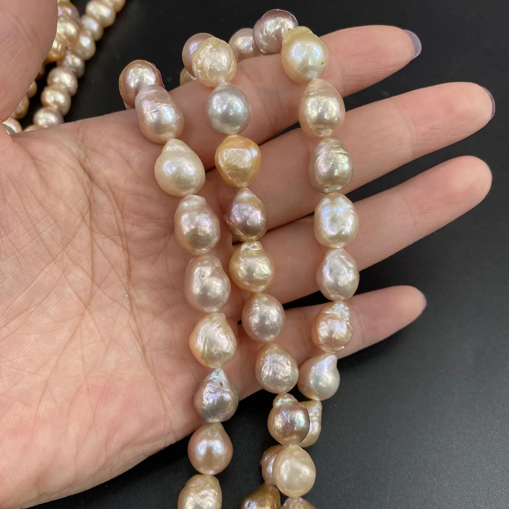 Natural Freshwater Pearl Beads Irregular Charm Baroque Pearls for Jewelry Making DIY Elegant Necklace Bracelet Accessories