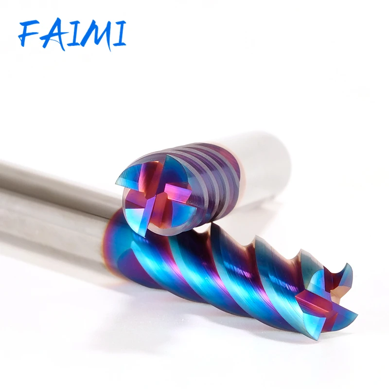 Cnc Tools Carbide Milling Cutter 4 Flute Fresas Para Metal Carburo De Tungsteno Face Mill Fresa Duro Herramientas Corte 45 Graus